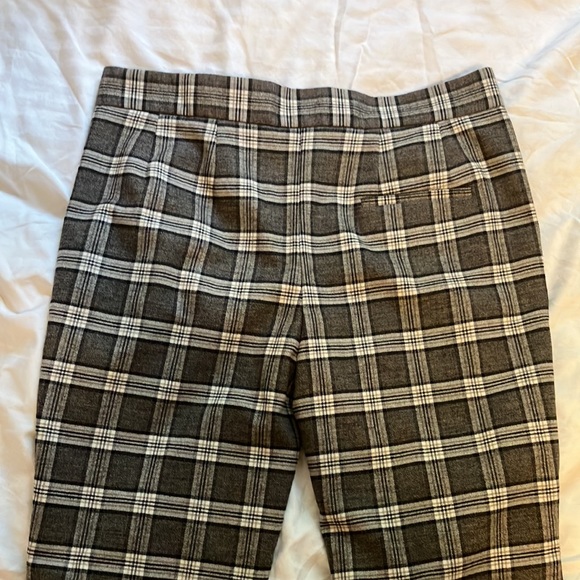 MAJE Carreaux Prity plaid wool blend pants (French size 38) - Picture 9 of 9
